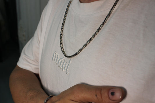 925 Ayar Gümüş Franco Kolye