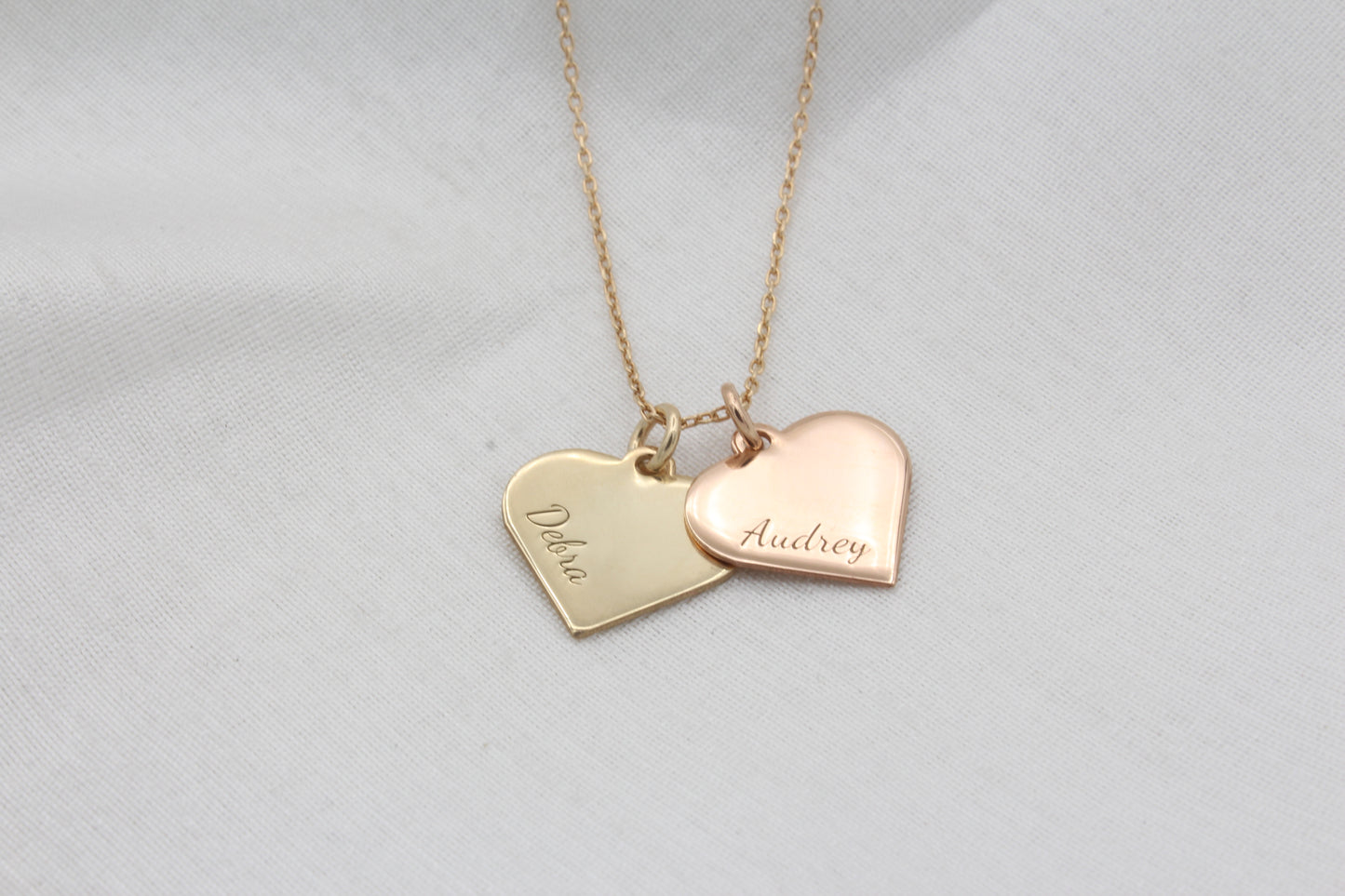 925 Ayar Gümüş Kalpli İsim Kolye