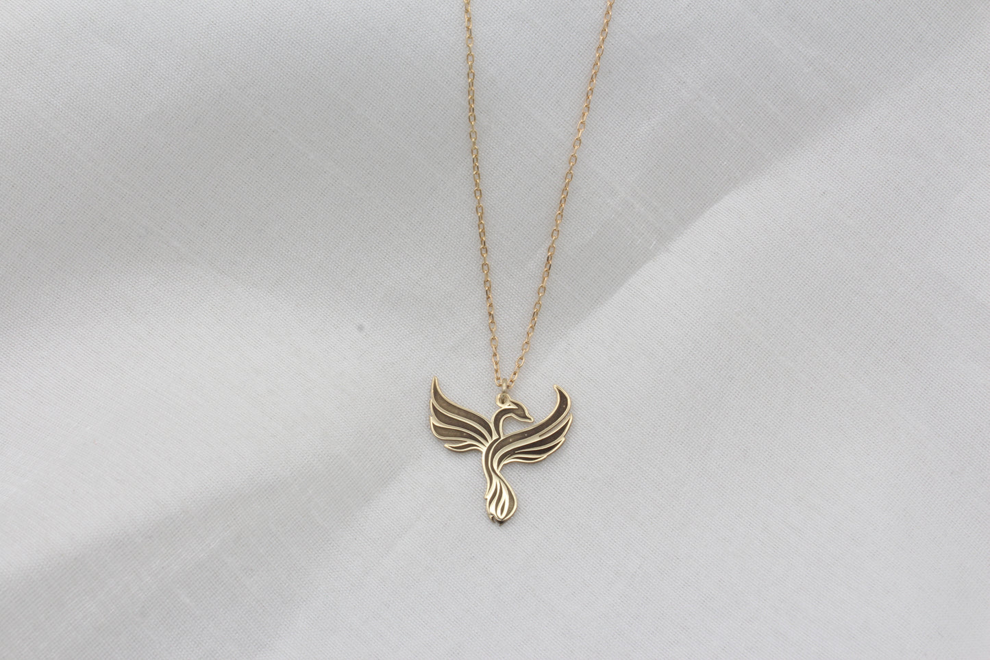 925 Ayar Gümüş Anka Kuşu Kolye