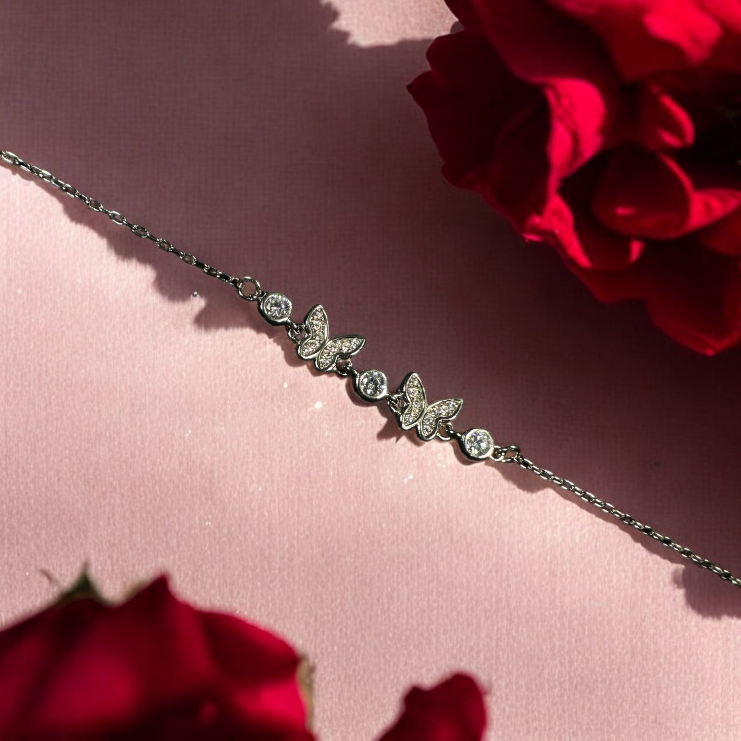 925 Ayar Gümüş Kelebek Bileklik