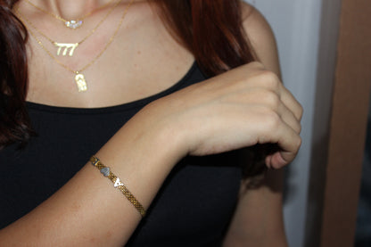 Aşkın Işıltısı 925 Ayar Gümüş Bileklik