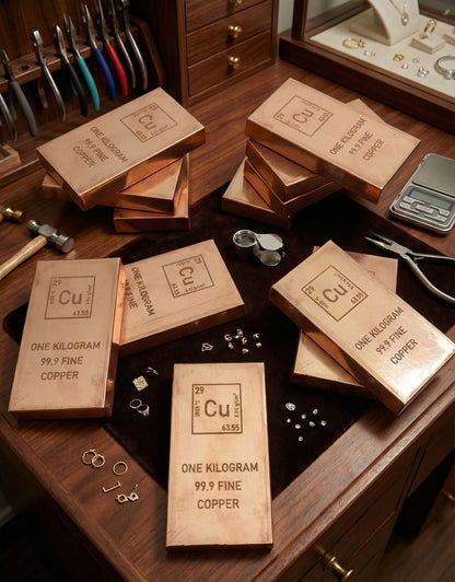 1 Kilogram 99.9 Saf Bakır Külçe