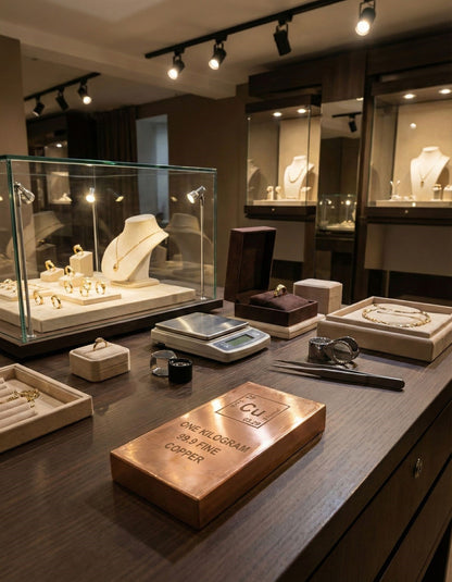 1 Kilogram 99.9 Saf Bakır Külçe